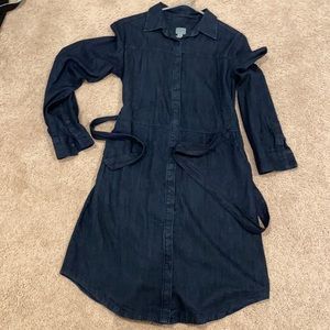 Target Denim Long Sleeve Dress